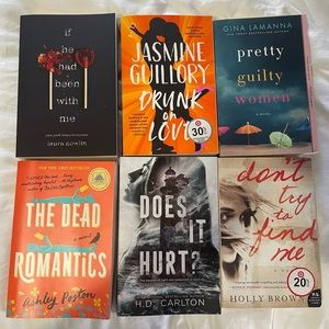 Set of 6 books